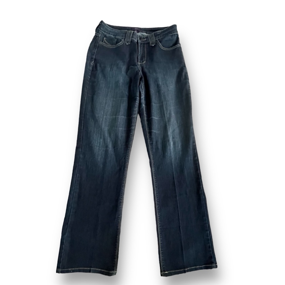 NYDJ Dark Wash Straight Leg Jeans Women’s Size 10 Weekend Denimcore